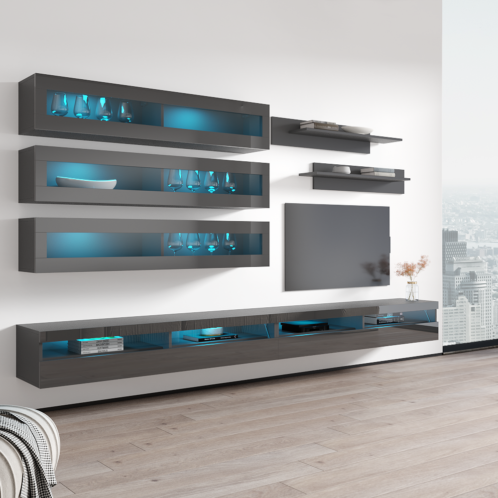 Fly J 35TV Floating Entertainment Center - Meble Furniture