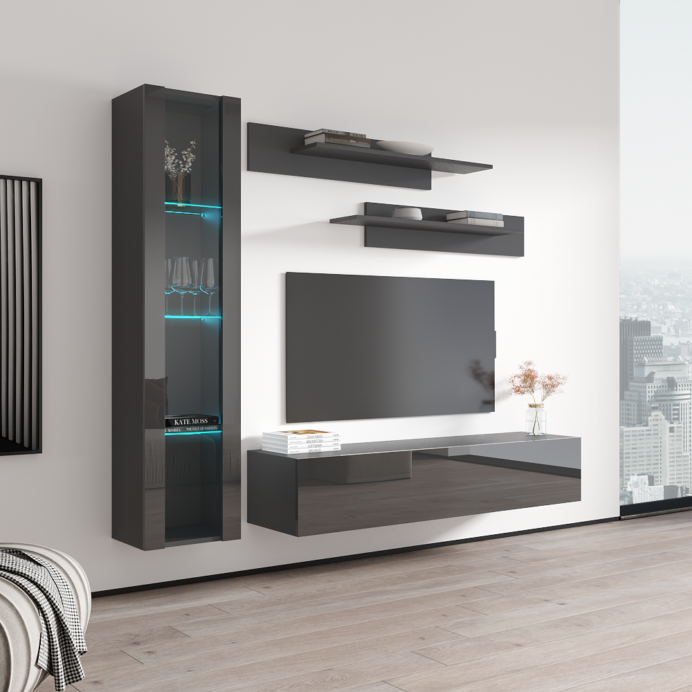 Fly G 30TV Floating Entertainment Center - Meble Furniture