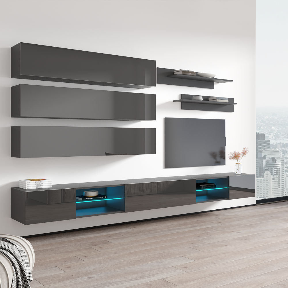 Fly J 33TV Floating Entertainment Center - Meble Furniture