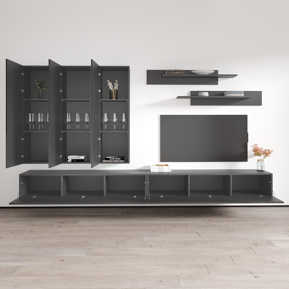 Fly E 30TV Floating Entertainment Center - Meble Furniture