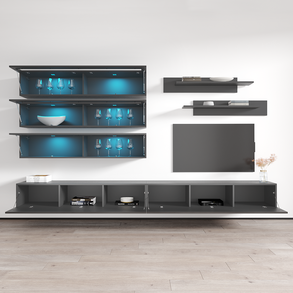 Fly J 30TV Floating Entertainment Center - Meble Furniture