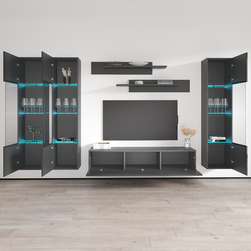 Fly C 30TV Floating Entertainment Center - Meble Furniture