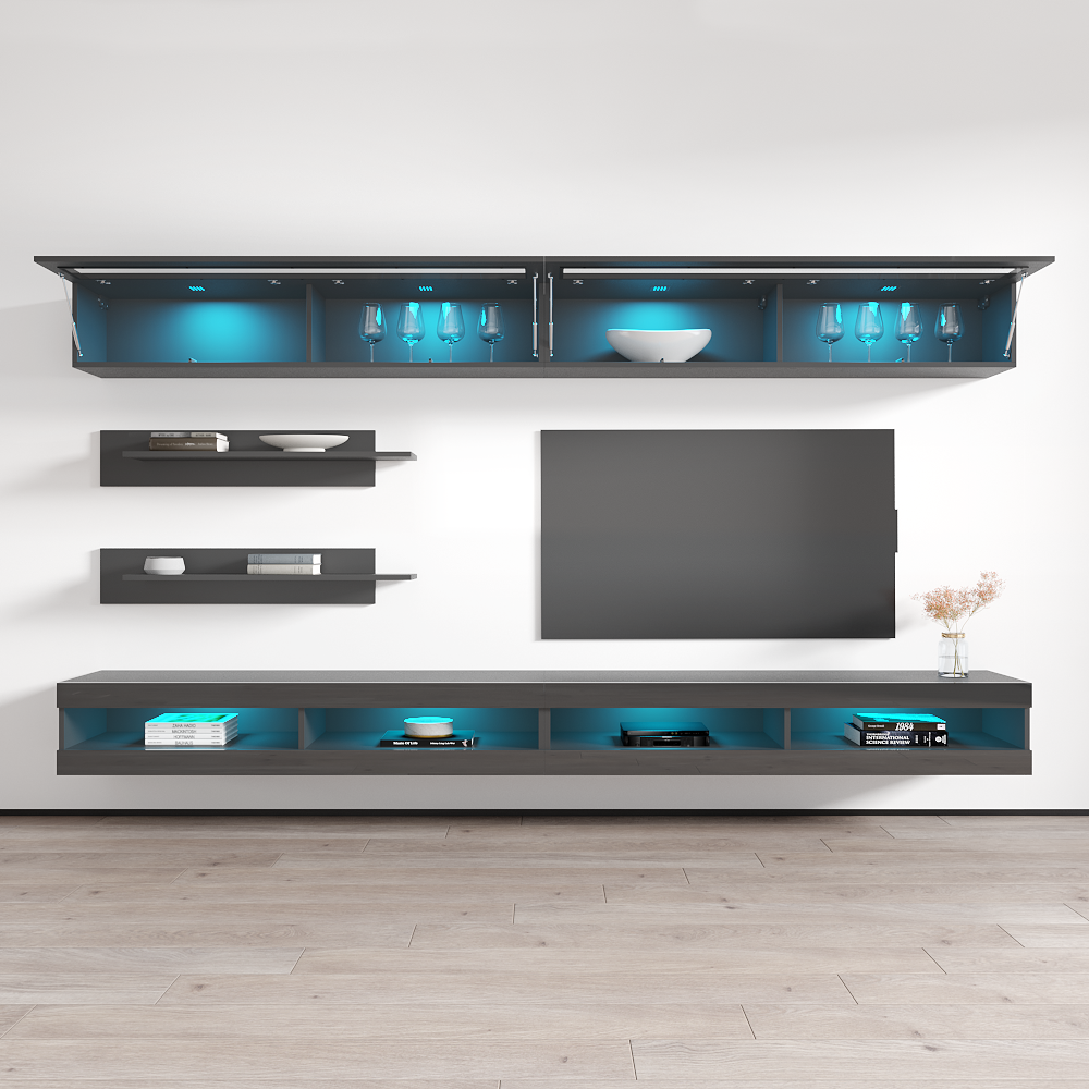 Fly I 34TV Floating Entertainment Center - Meble Furniture