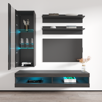 Fly H 34TV Floating Entertainment Center - Meble Furniture