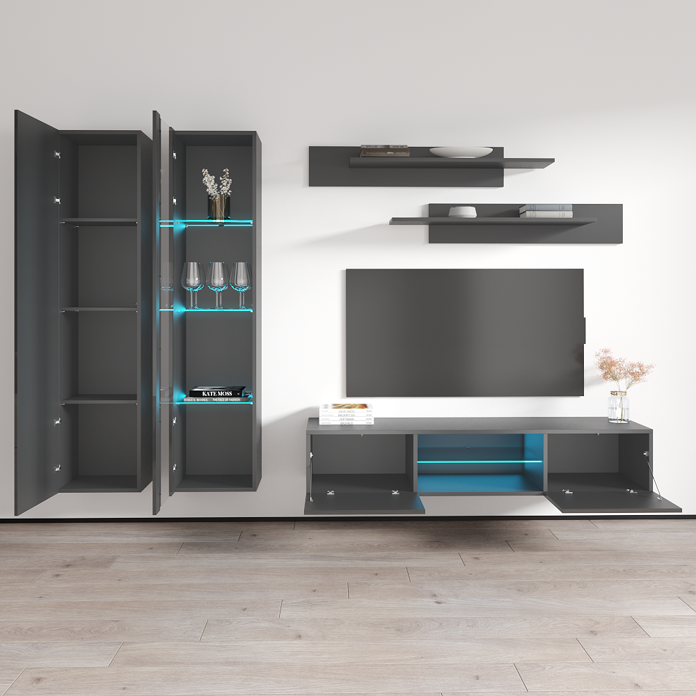 Fly A 33TV Floating Entertainment Center - Meble Furniture