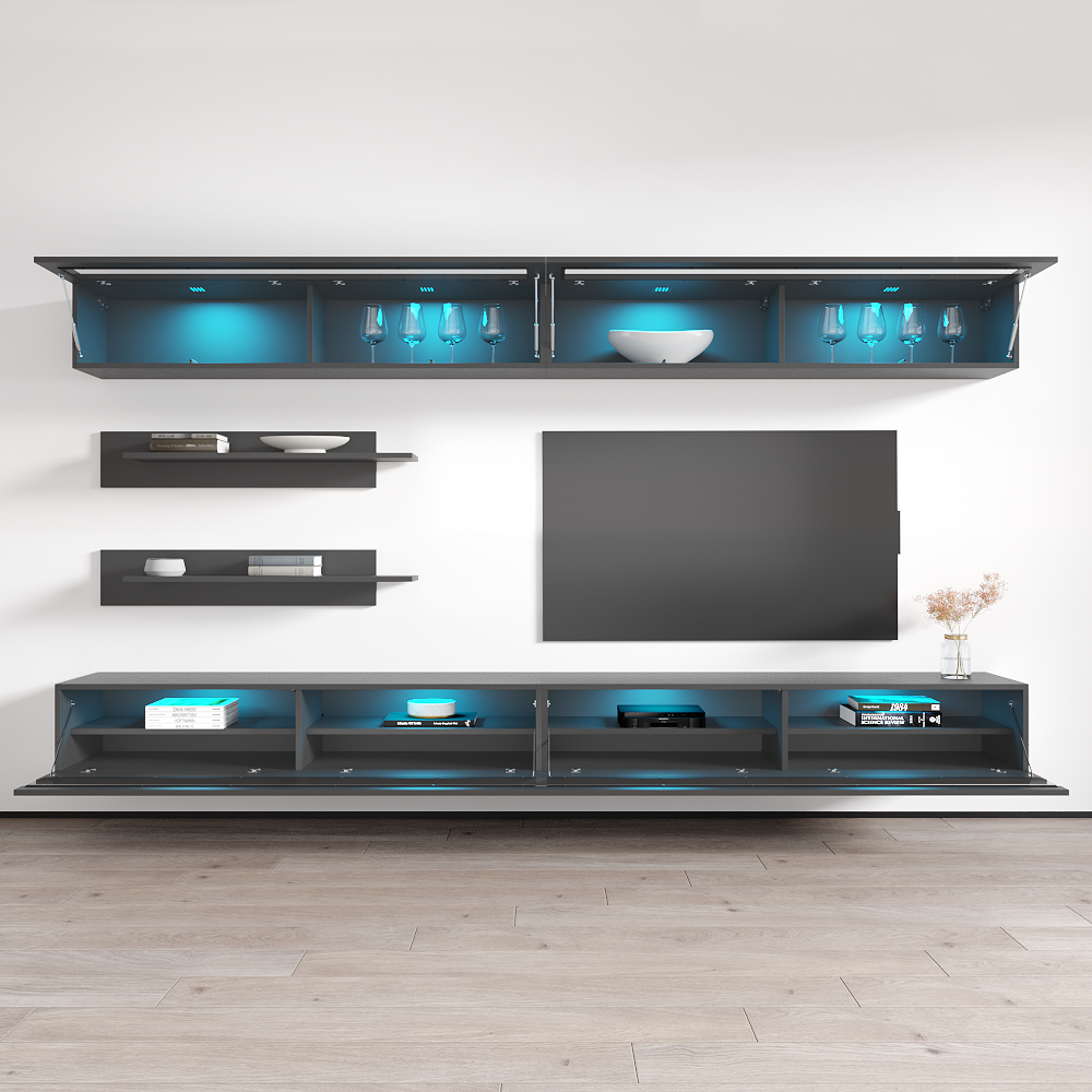 Fly I 35TV Floating Entertainment Center - Meble Furniture