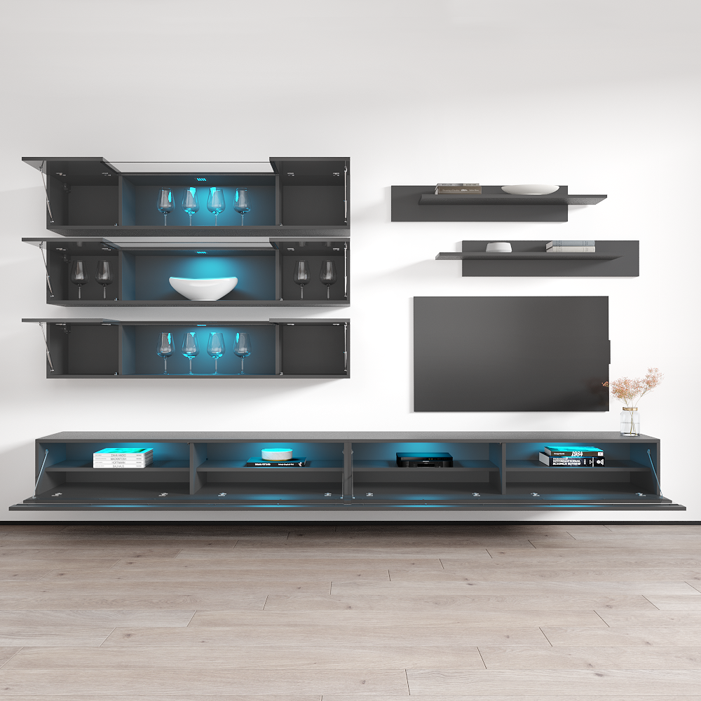 Fly J 35TV Floating Entertainment Center - Meble Furniture