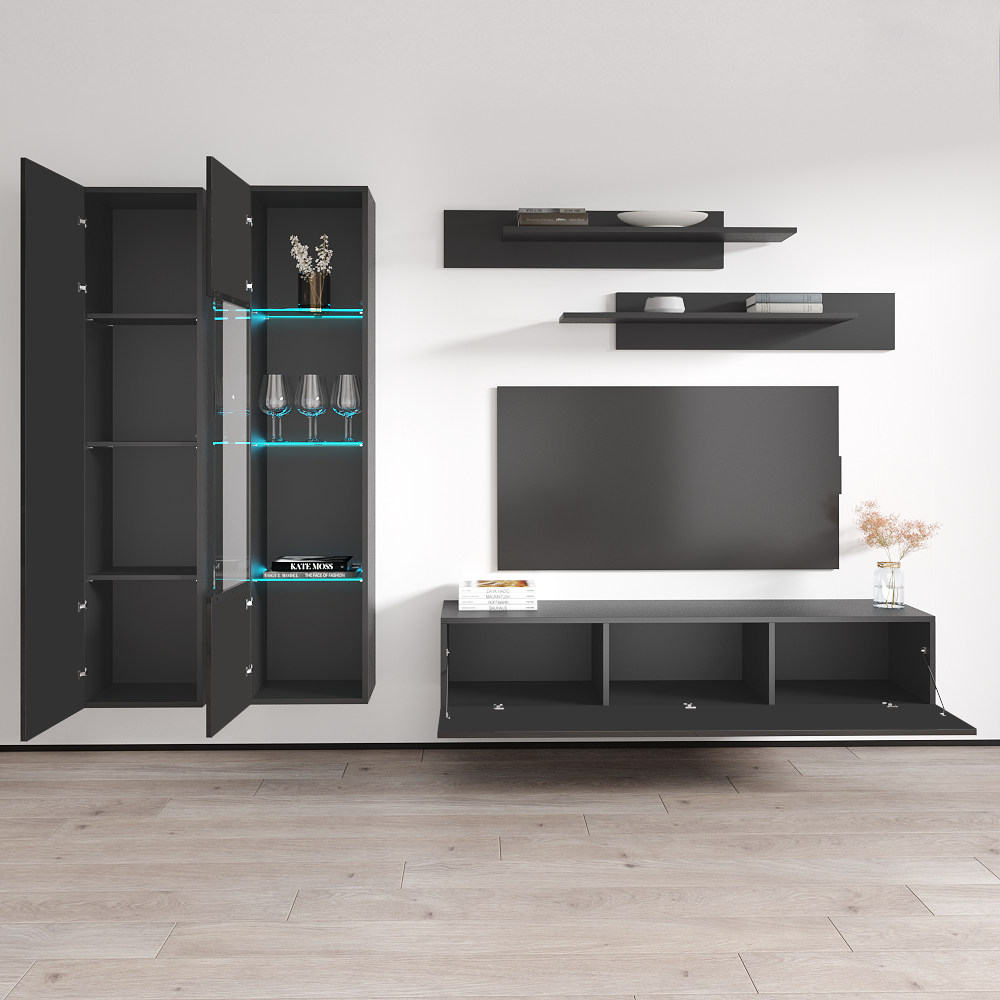 Fly A 30TV Floating Entertainment Center - Meble Furniture
