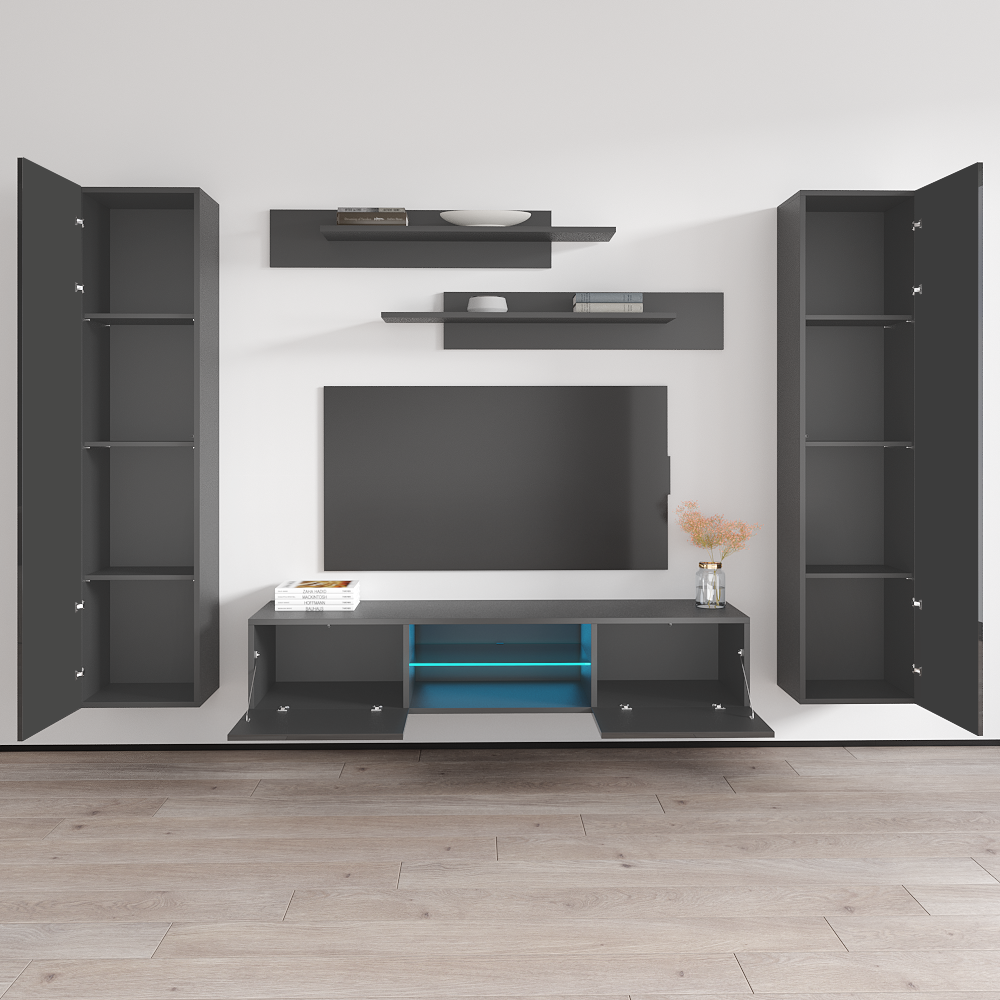 Fly A 33TV Floating Entertainment Center - Meble Furniture