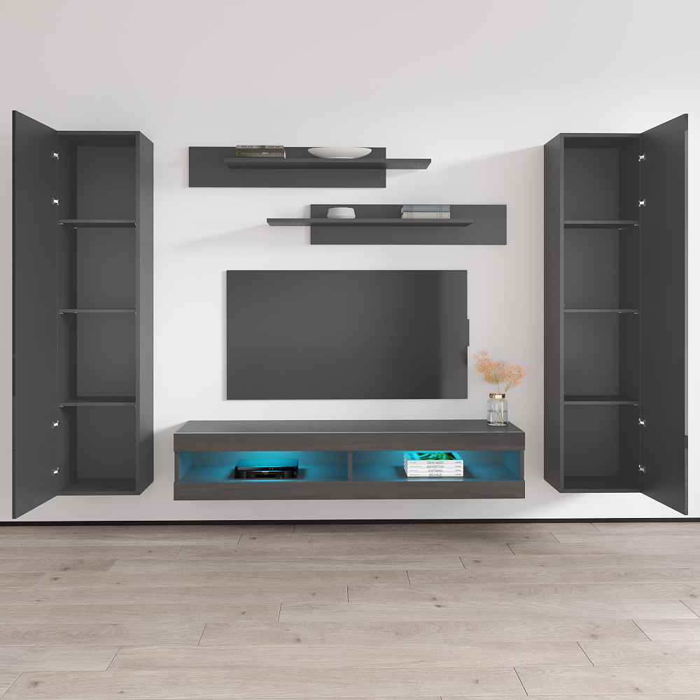 Fly A 34TV Floating Entertainment Center - Meble Furniture