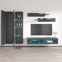 Fly A 34TV Floating Entertainment Center - Meble Furniture