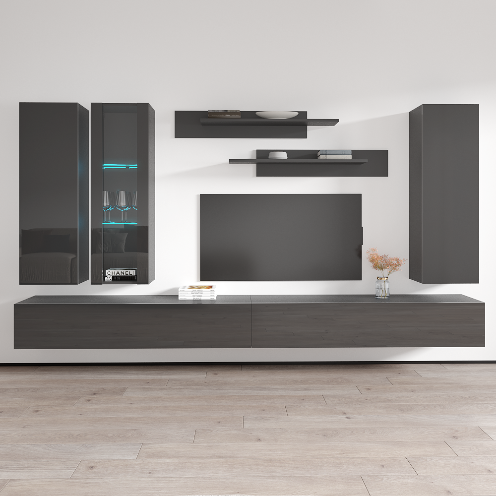 Fly E 30TV Floating Entertainment Center - Meble Furniture