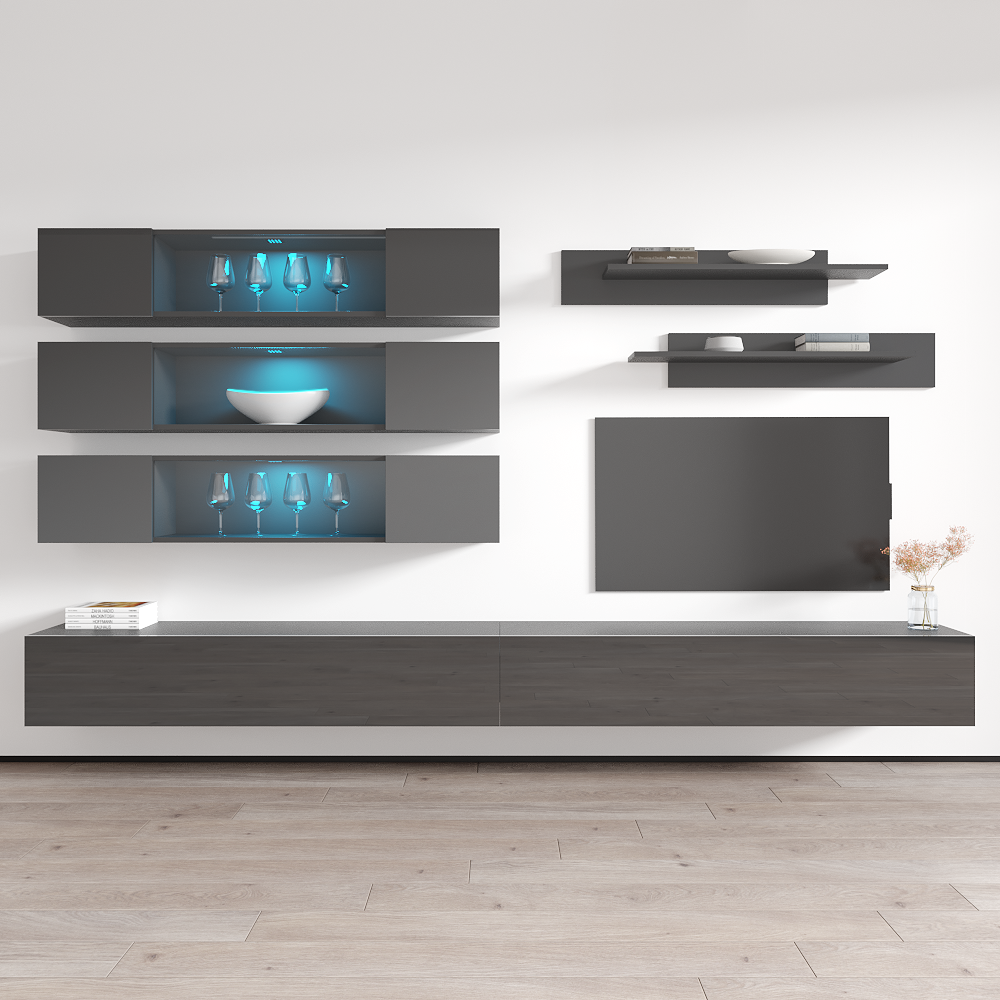 Fly J 30TV Floating Entertainment Center - Meble Furniture