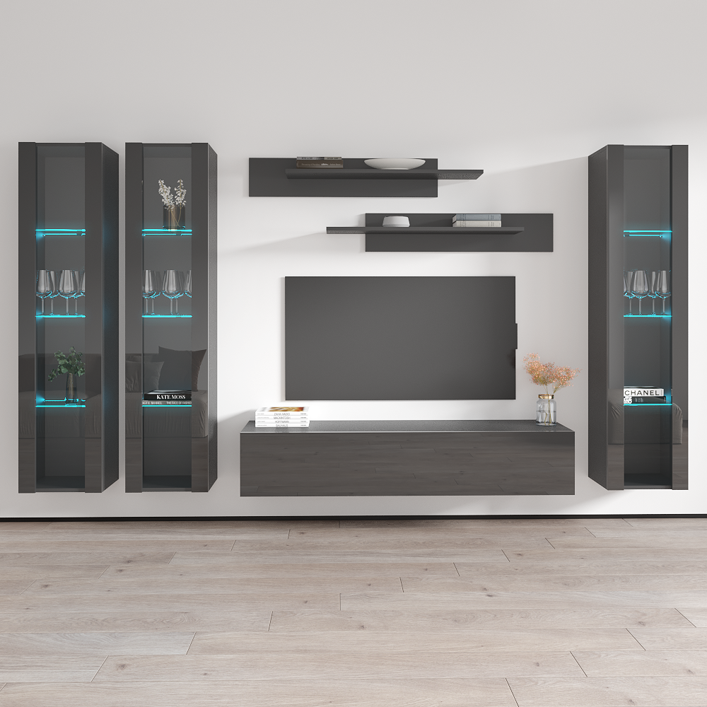 Fly C 30TV Floating Entertainment Center - Meble Furniture