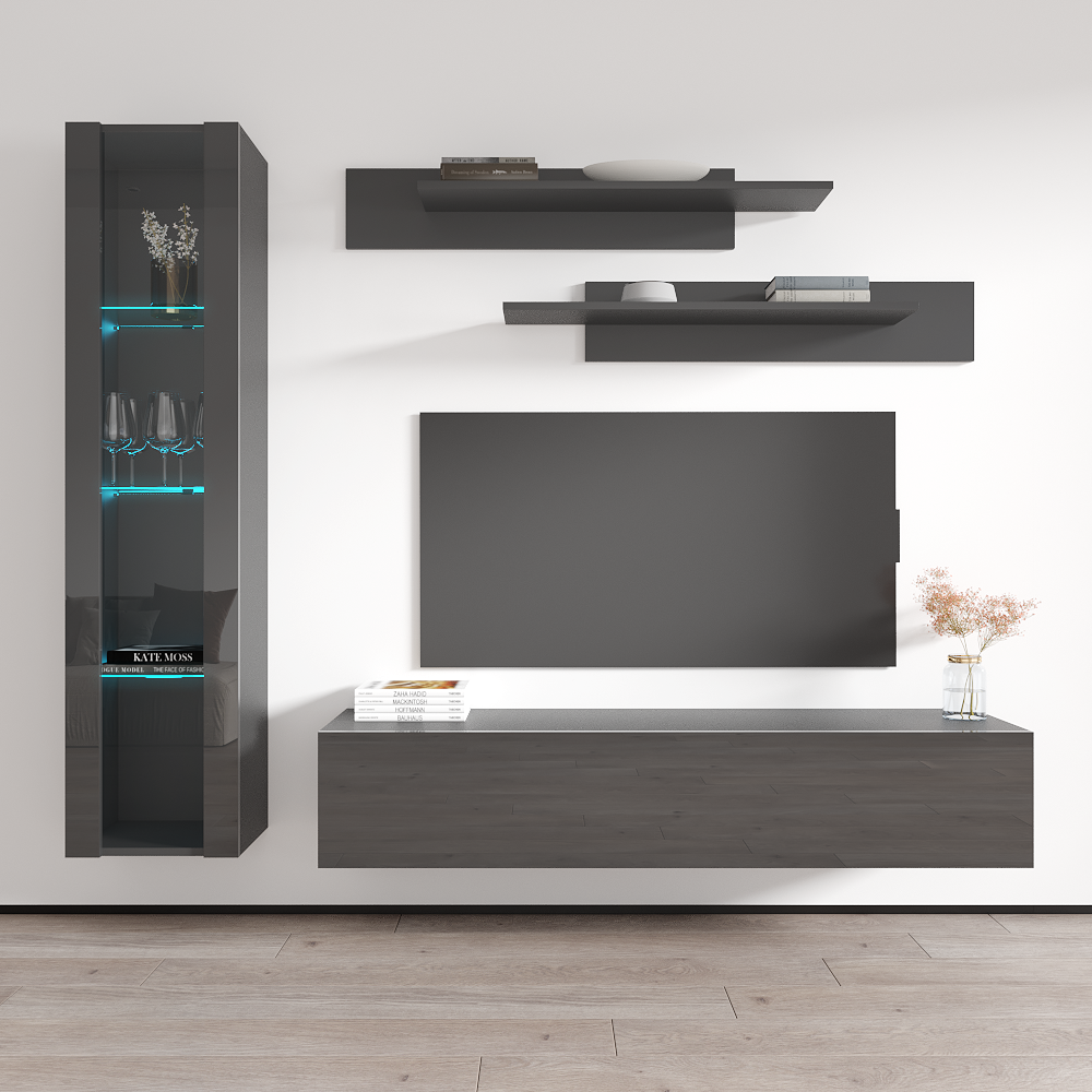 Fly G 30TV Floating Entertainment Center - Meble Furniture
