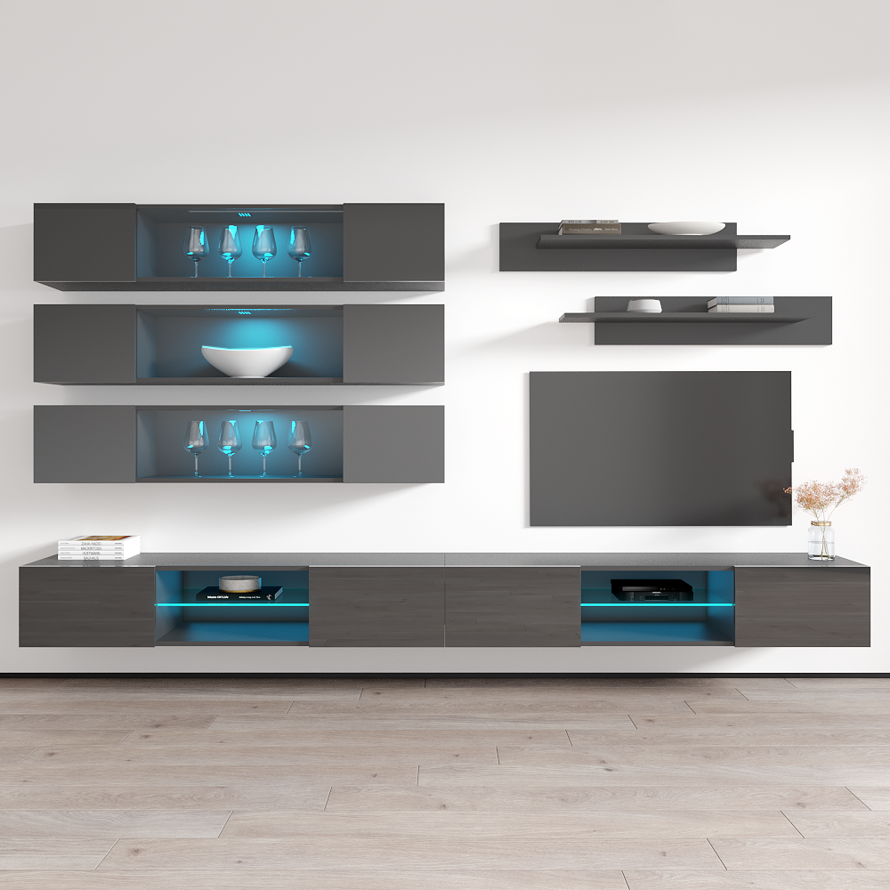 Fly J 33TV Floating Entertainment Center - Meble Furniture