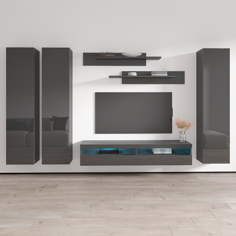 Fly C 35TV Floating Entertainment Center - Meble Furniture