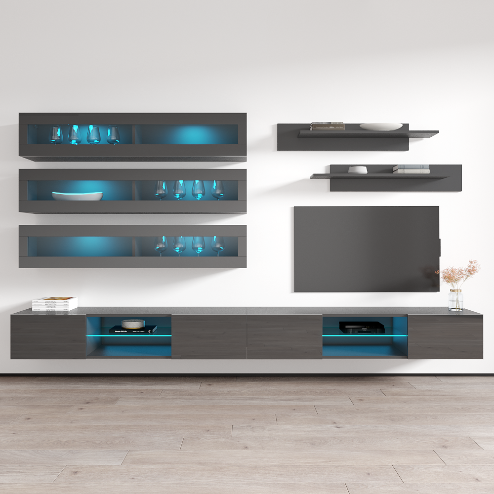 Fly J 33TV Floating Entertainment Center - Meble Furniture