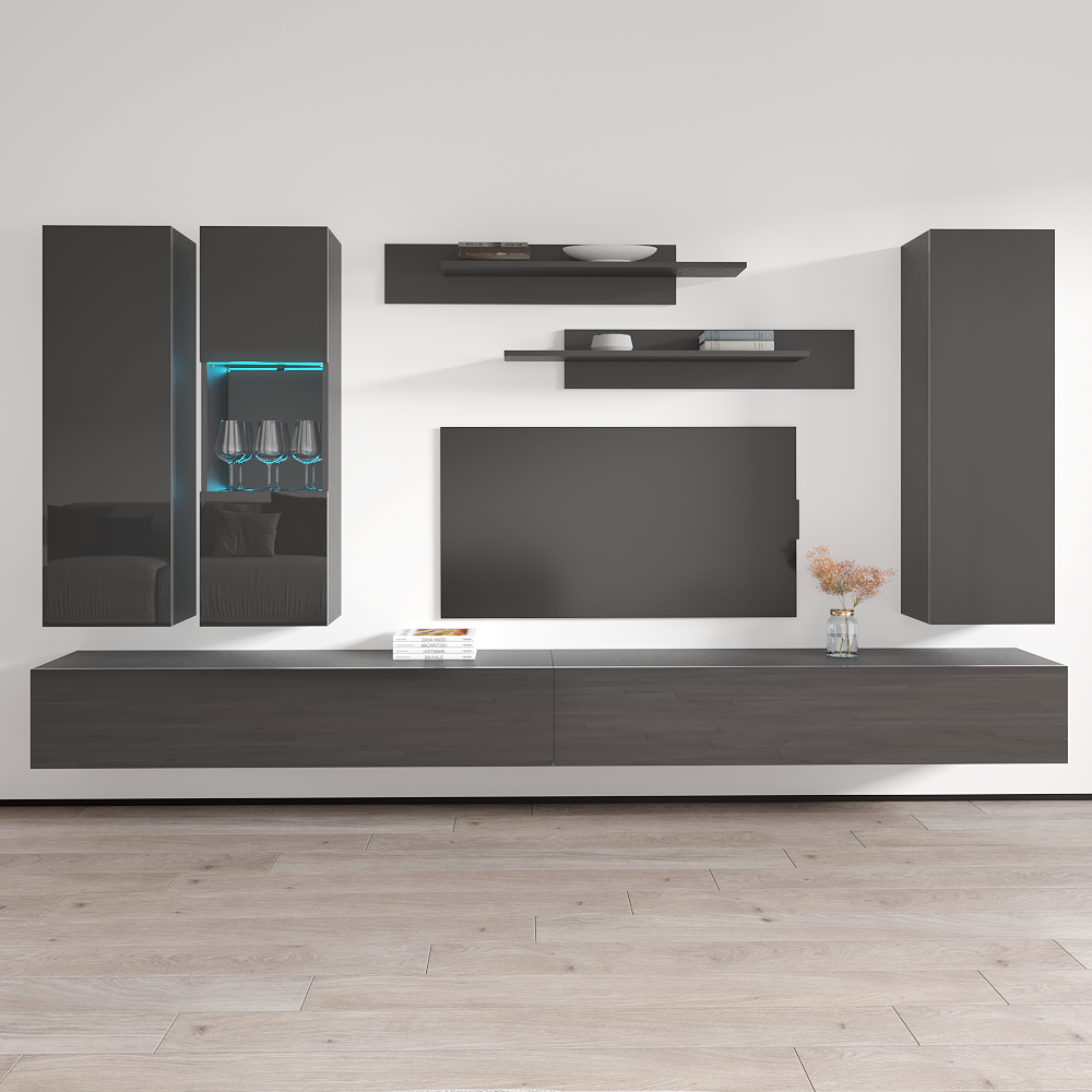 Fly E 30TV Floating Entertainment Center - Meble Furniture