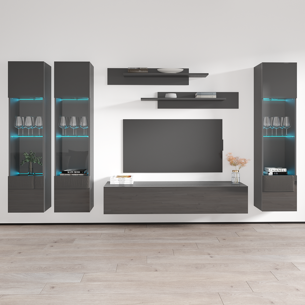 Fly C 30TV Floating Entertainment Center - Meble Furniture