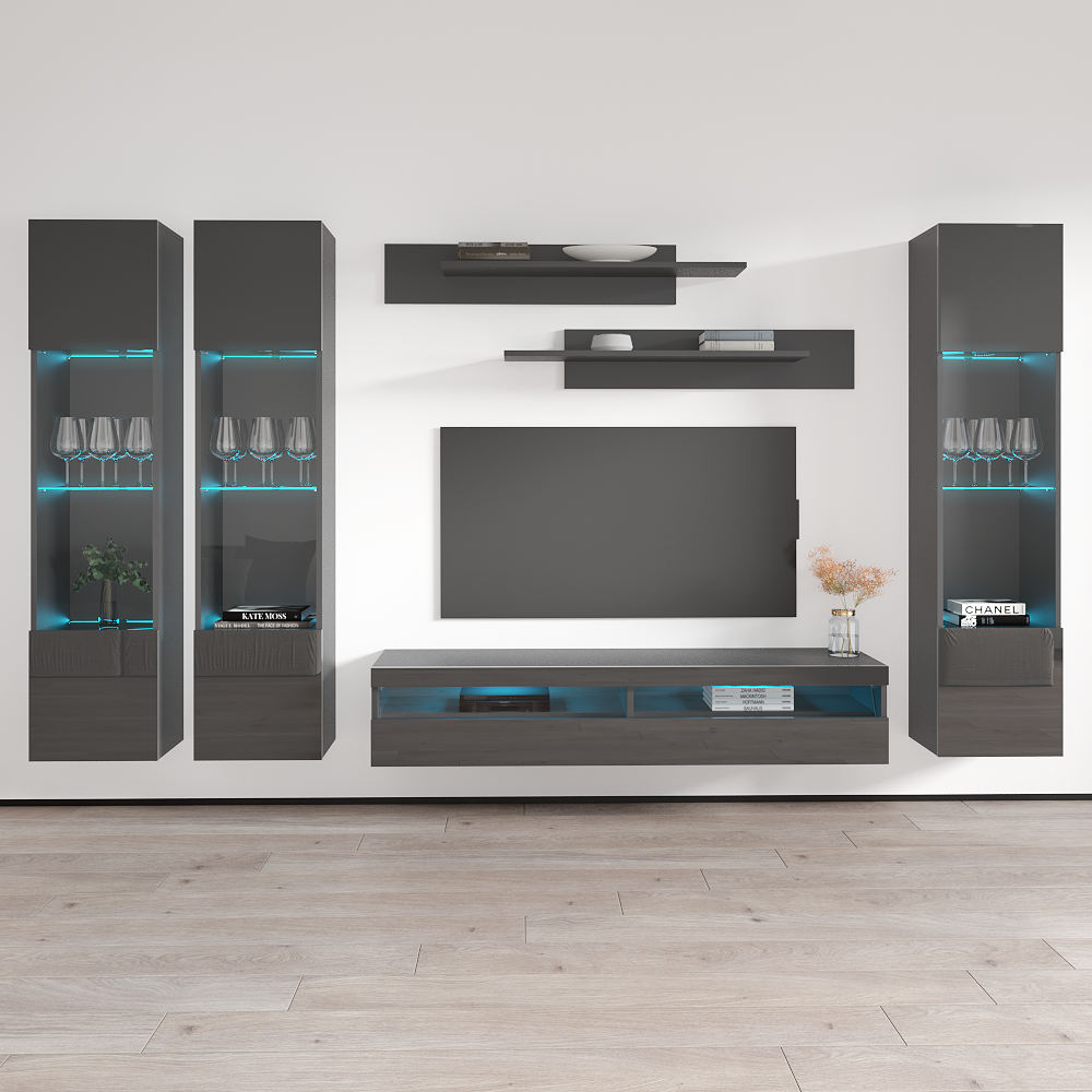 Fly C 35TV Floating Entertainment Center - Meble Furniture