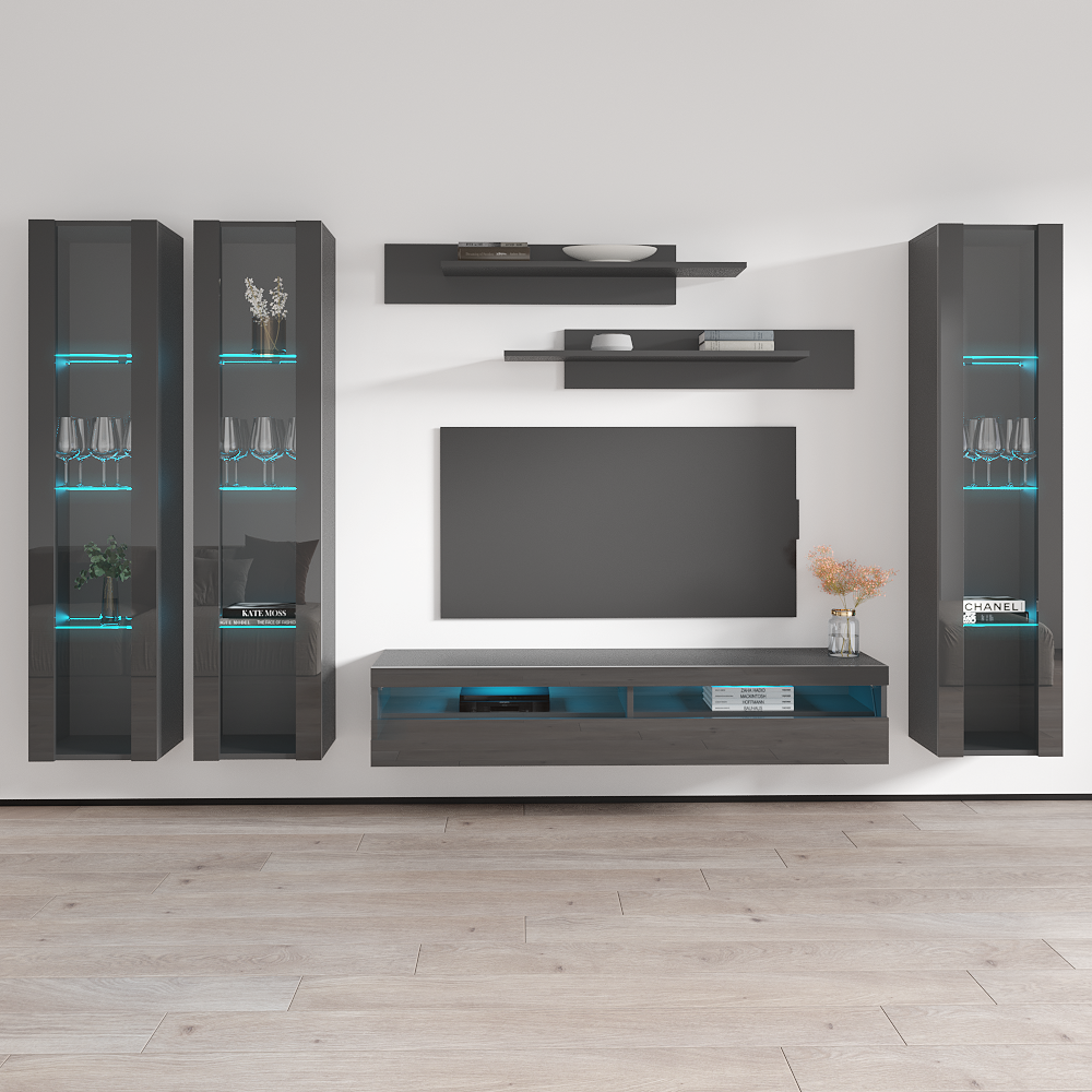 Fly C 35TV Floating Entertainment Center - Meble Furniture