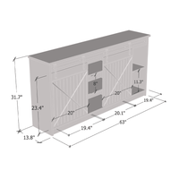 Granero 02 63" Sideboard - Meble Furniture