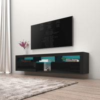 Bari 200 Wall Mounted Floating 79" TV Stand - Meble Furniture