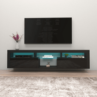 Bari 200 Wall Mounted Floating 79" TV Stand - Meble Furniture
