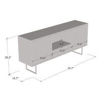 Bravo 66" TV Stand - Meble Furniture