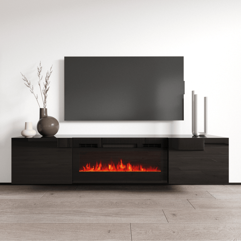Floating Fireplace TV Stands