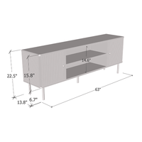 Camelia 63" TV Stand - Meble Furniture