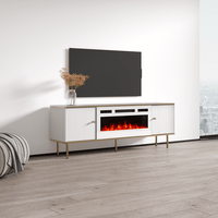 Camelia WH-EF Electric Fireplace 63" TV Stand - Meble Furniture