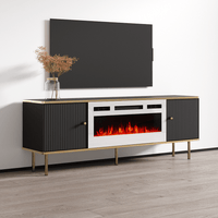 Camelia WH-EF Electric Fireplace 63" TV Stand - Meble Furniture