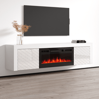 Dia BL-EF Electric Fireplace 71" TV Stand - Meble Furniture