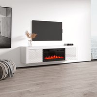 Dia BL-EF Electric Fireplace 71" TV Stand - Meble Furniture