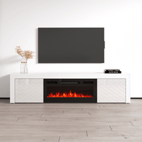Dia BL-EF Electric Fireplace 71" TV Stand - Meble Furniture