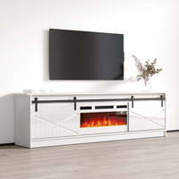 Granero WH-EF Electric Fireplace 79" TV Stand - Meble Furniture