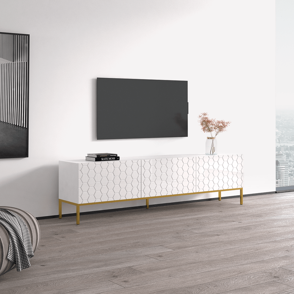Hexa 01 75" TV Stand - Meble Furniture