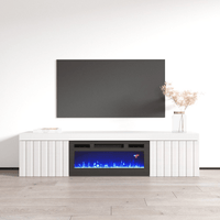 Knoxville BL-EF Electric Fireplace 71" TV Stand - Meble Furniture