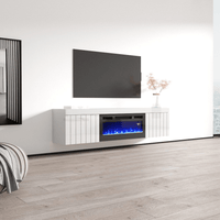 Knoxville BL-EF Electric Fireplace 71" TV Stand - Meble Furniture