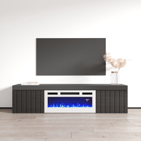 Knoxville WH-EF Electric Fireplace 71" TV Stand - Meble Furniture