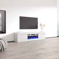 Knoxville WH-EF Electric Fireplace 71" TV Stand - Meble Furniture