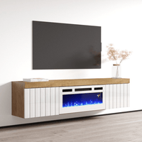 Knoxville WH-EF Electric Fireplace 71" TV Stand - Meble Furniture