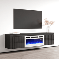 Knoxville WH-EF Electric Fireplace 71" TV Stand - Meble Furniture