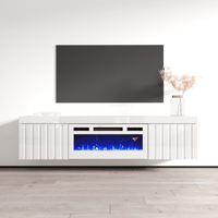 Knoxville WH-EF Electric Fireplace 71" TV Stand - Meble Furniture