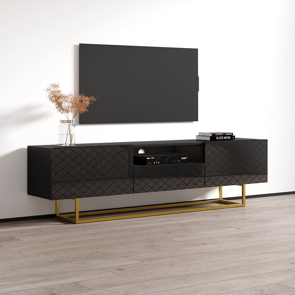 Lattice 01 75" TV Stand - Meble Furniture