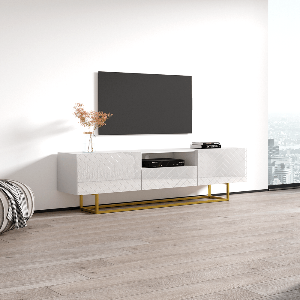 Lattice 01 75" TV Stand - Meble Furniture