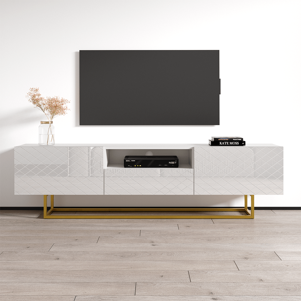 Lattice 01 75" TV Stand - Meble Furniture