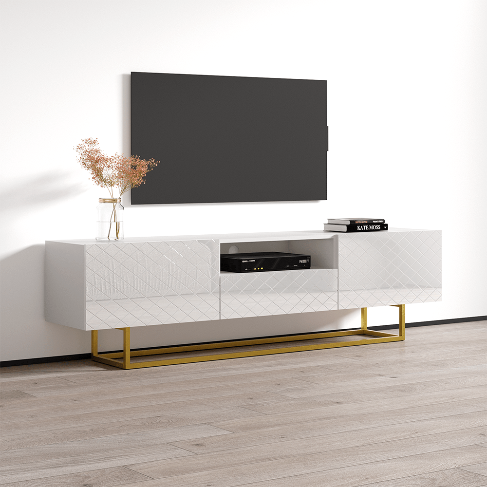 Lattice 01 75" TV Stand - Meble Furniture